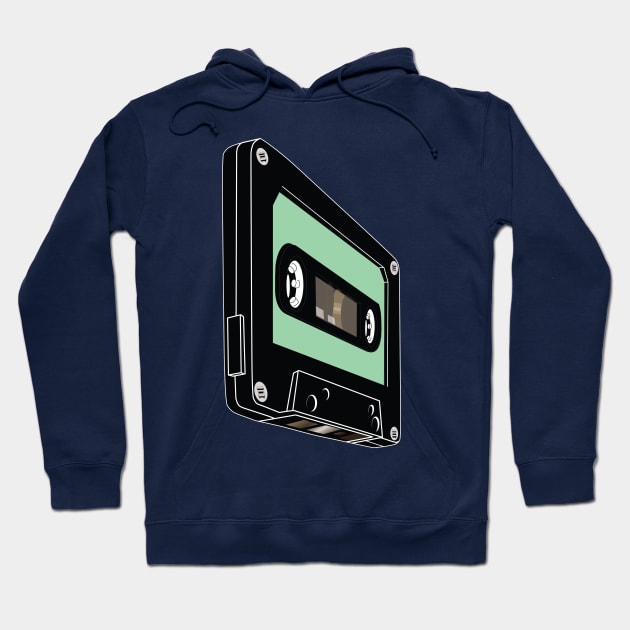 80´s cassette Hoodie by retrocolorz